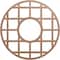 Ekena Millwork O'Neal Wood Fretwork Pierced Ceiling Medallion, Wood (Paint Grade), 36"OD x 13 1/8"ID x 3/8"T CMWP36X36X0375ONMF - alternate 1